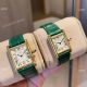 New Cartier Must de Cartier Tank Vermeil Watches Ginger Leather Strap (2)_th.jpg